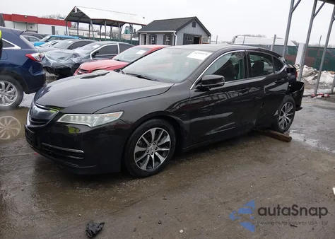 2016 Acura Tlx Tech from USA, damaged, VIN 19UUB1F58GA012469